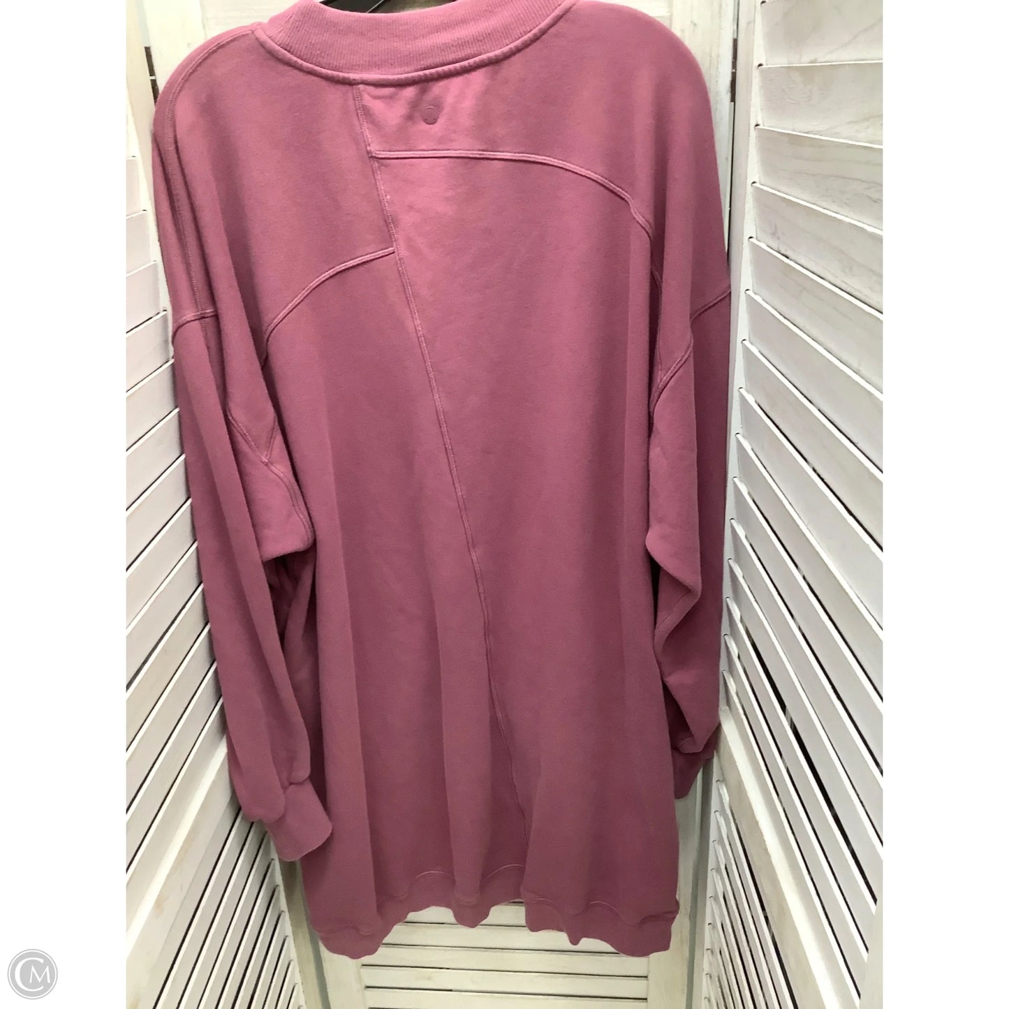 Sweatshirt Crewneck By Lululemon In Mauve, Size: Xl