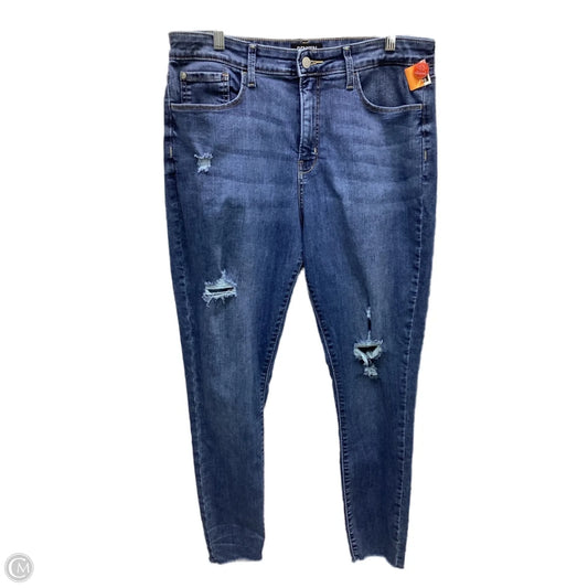 Jeans Boyfriend By Levis In Blue Denim, Size: 18