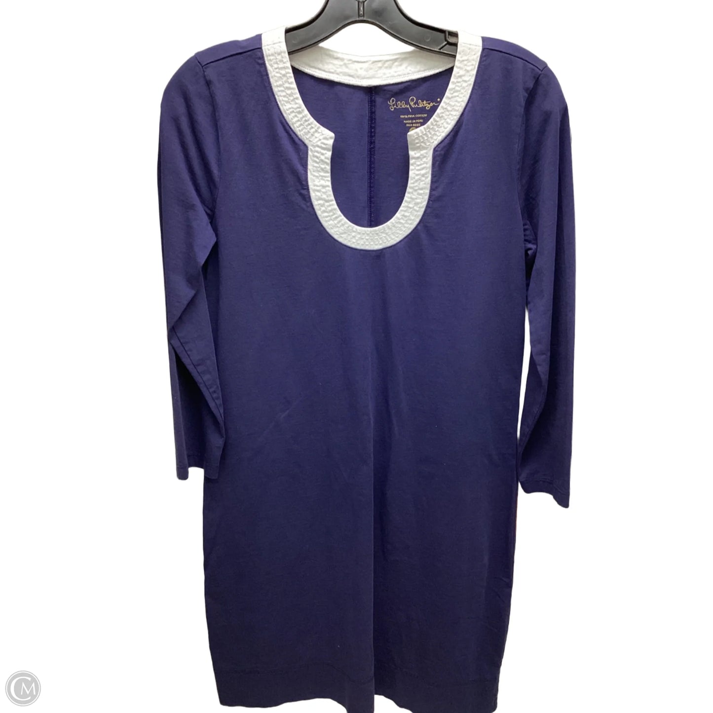 Dress Designer By Lilly Pulitzer In Navy, Size: S