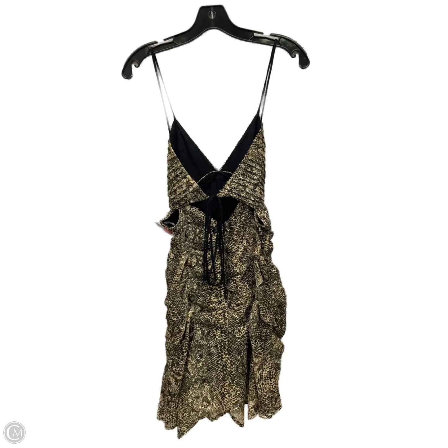 Dress Casual Midi By Free People In Animal Print, Size: 12