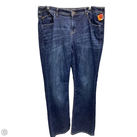 Jeans Boot Cut By Tommy Bahama In Blue Denim, Size: 16