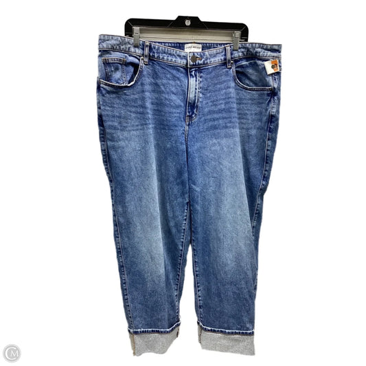 Jeans Boyfriend By Lane Bryant In Blue Denim, Size: 20