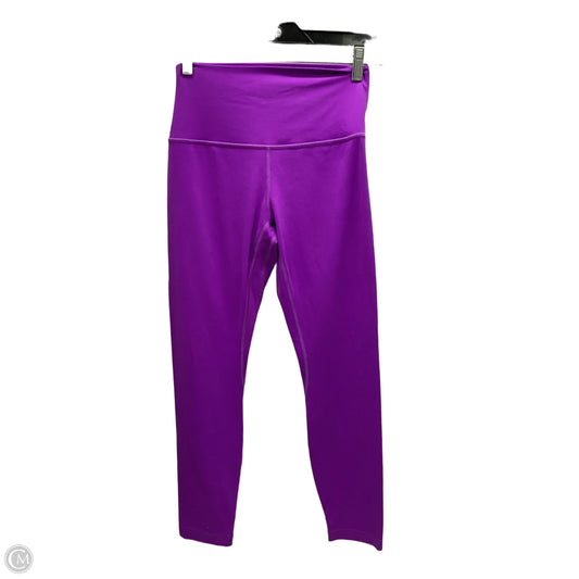 Athletic Leggings By Lululemon In Purple, Size: 6