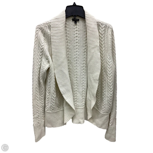 Cardigan By Talbots In Ivory, Size: L