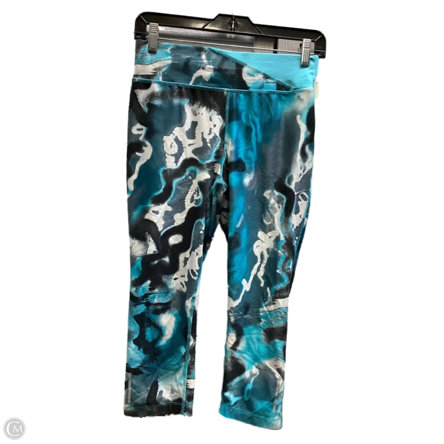 Athletic Leggings By Nike In Multi-colored, Size: S