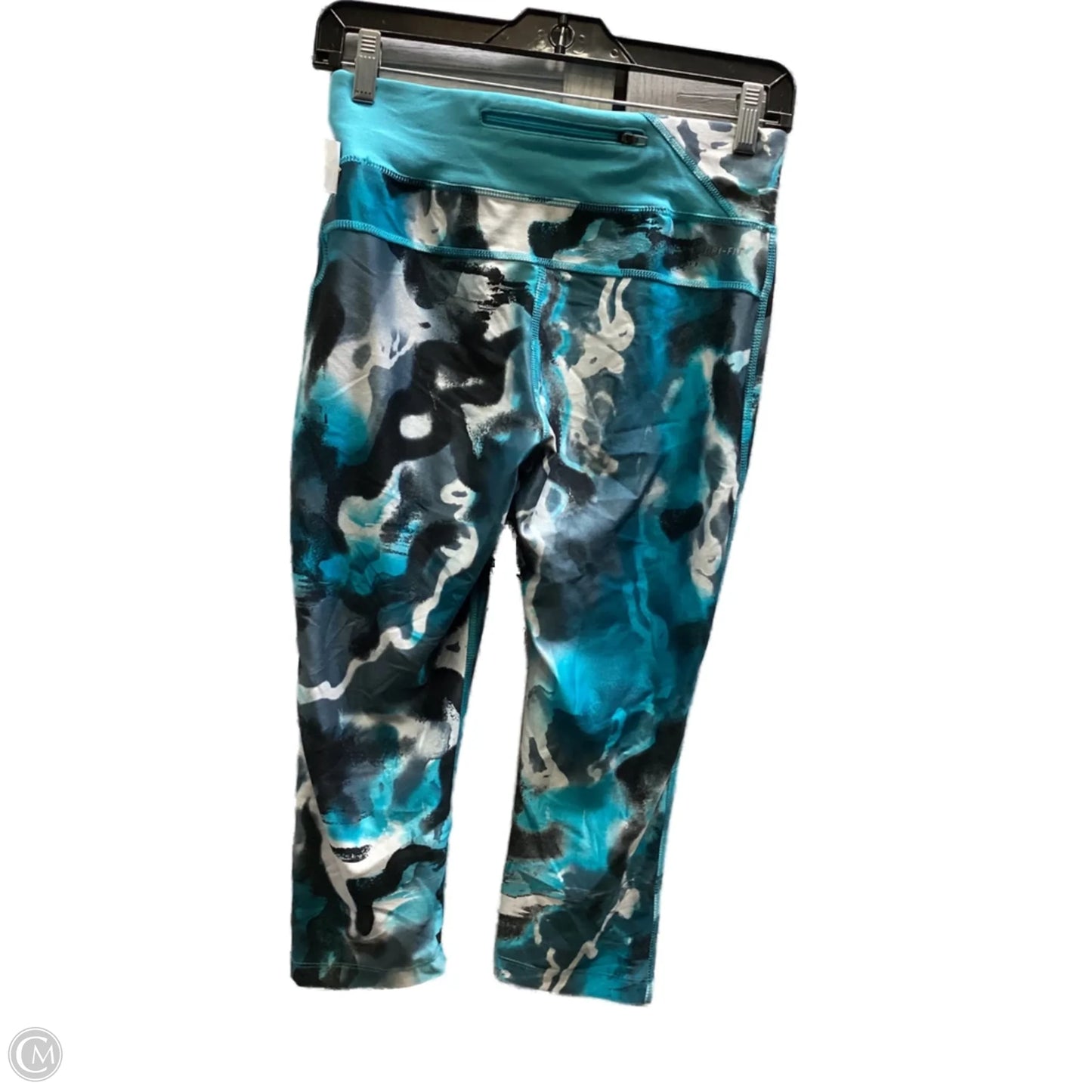 Athletic Leggings By Nike In Multi-colored, Size: S