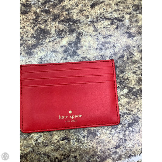 Id/card Holder Designer By Kate Spade, Size: Small