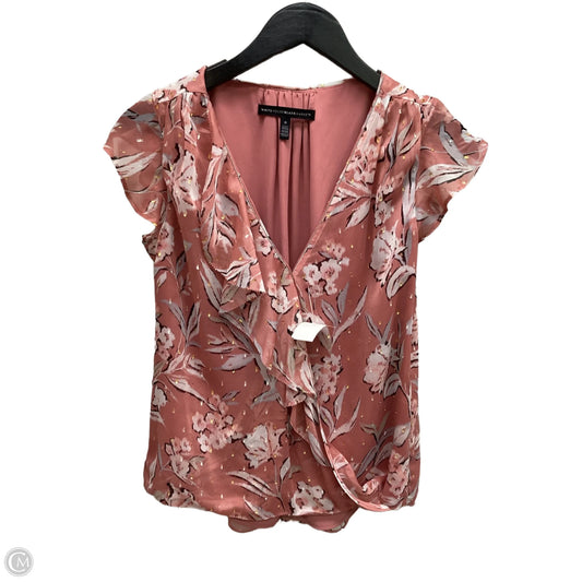 Top Sleeveless By White House Black Market In Floral Print, Size: 0