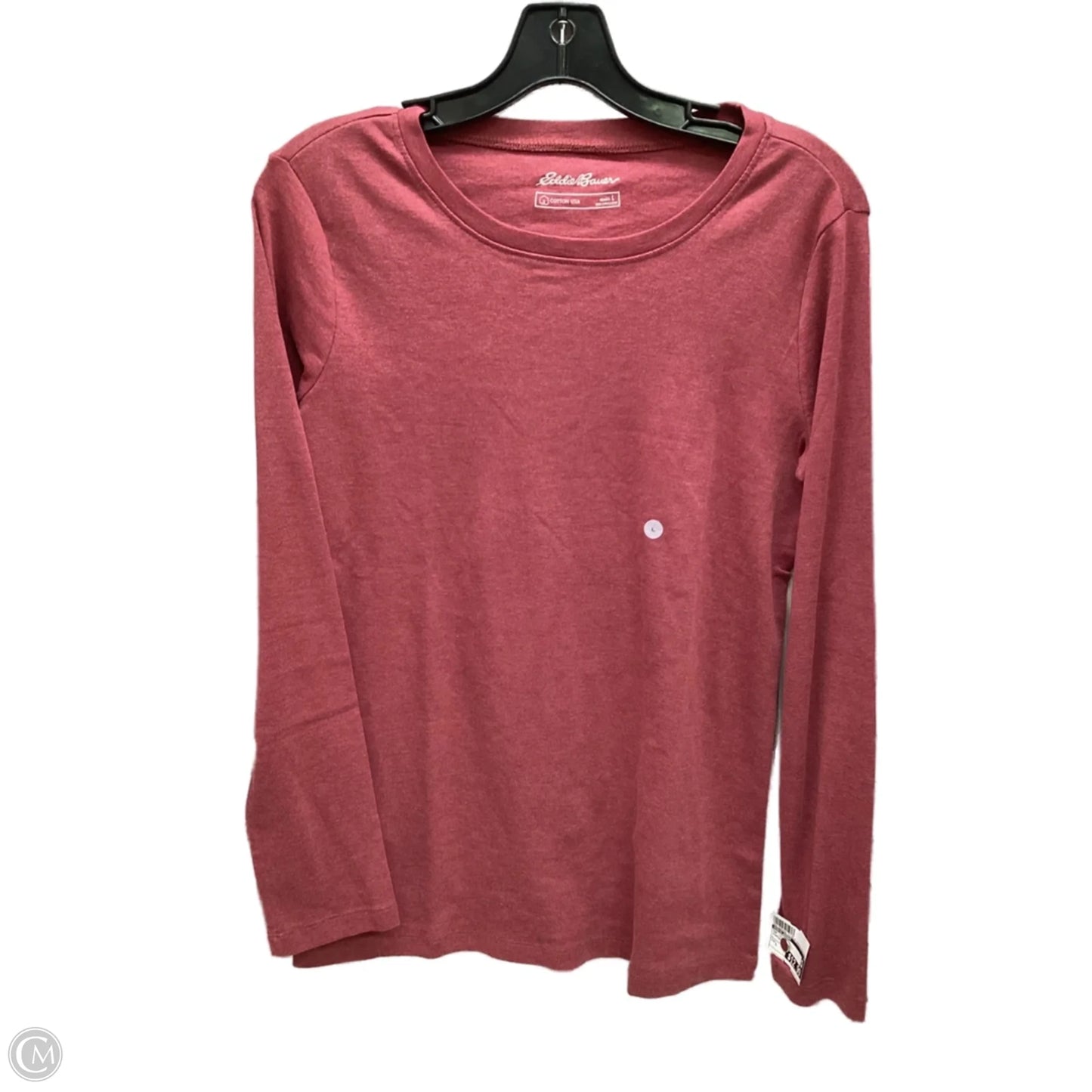 Top Long Sleeve By Eddie Bauer In Purple, Size: L