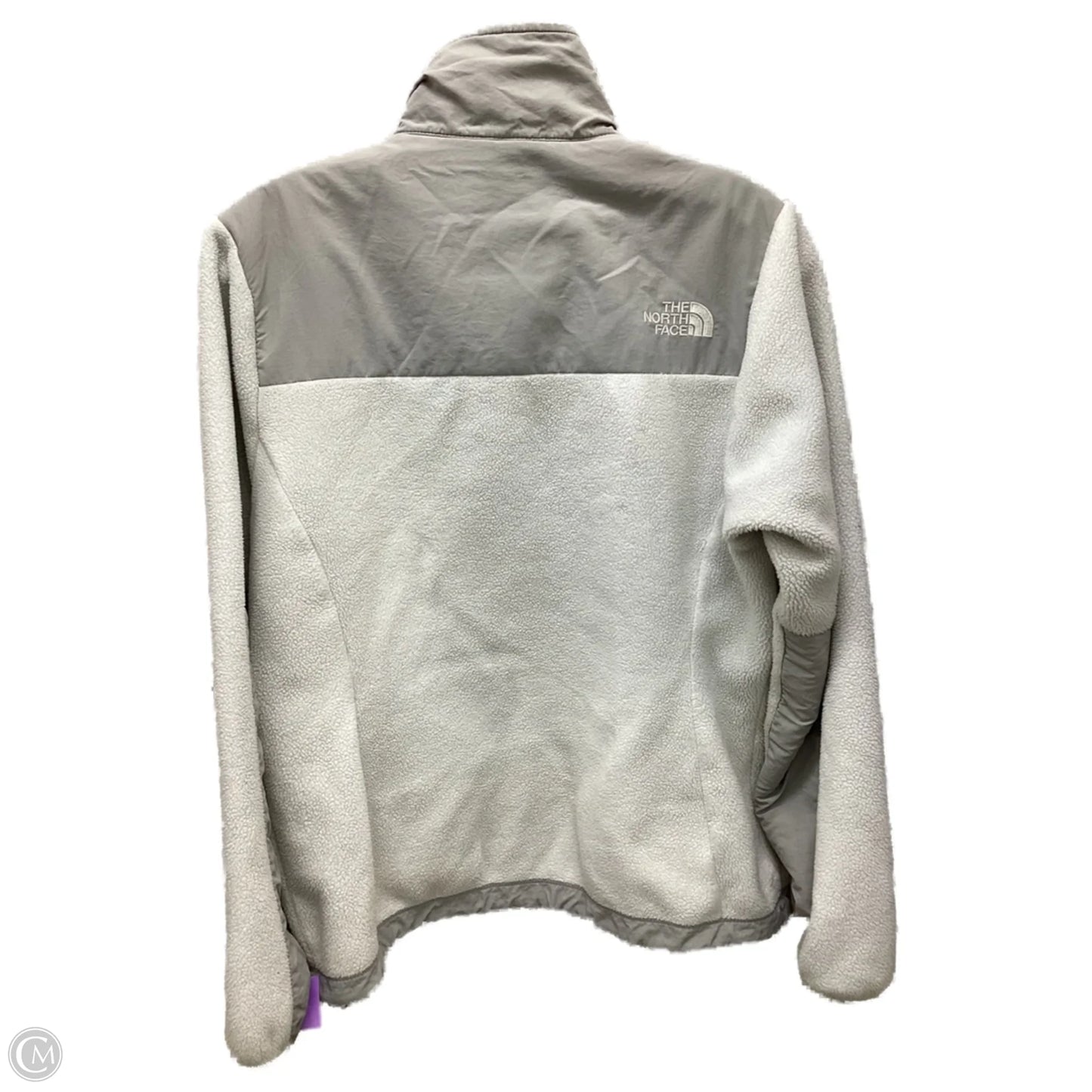 Jacket Fleece By The North Face In Grey & White, Size: S