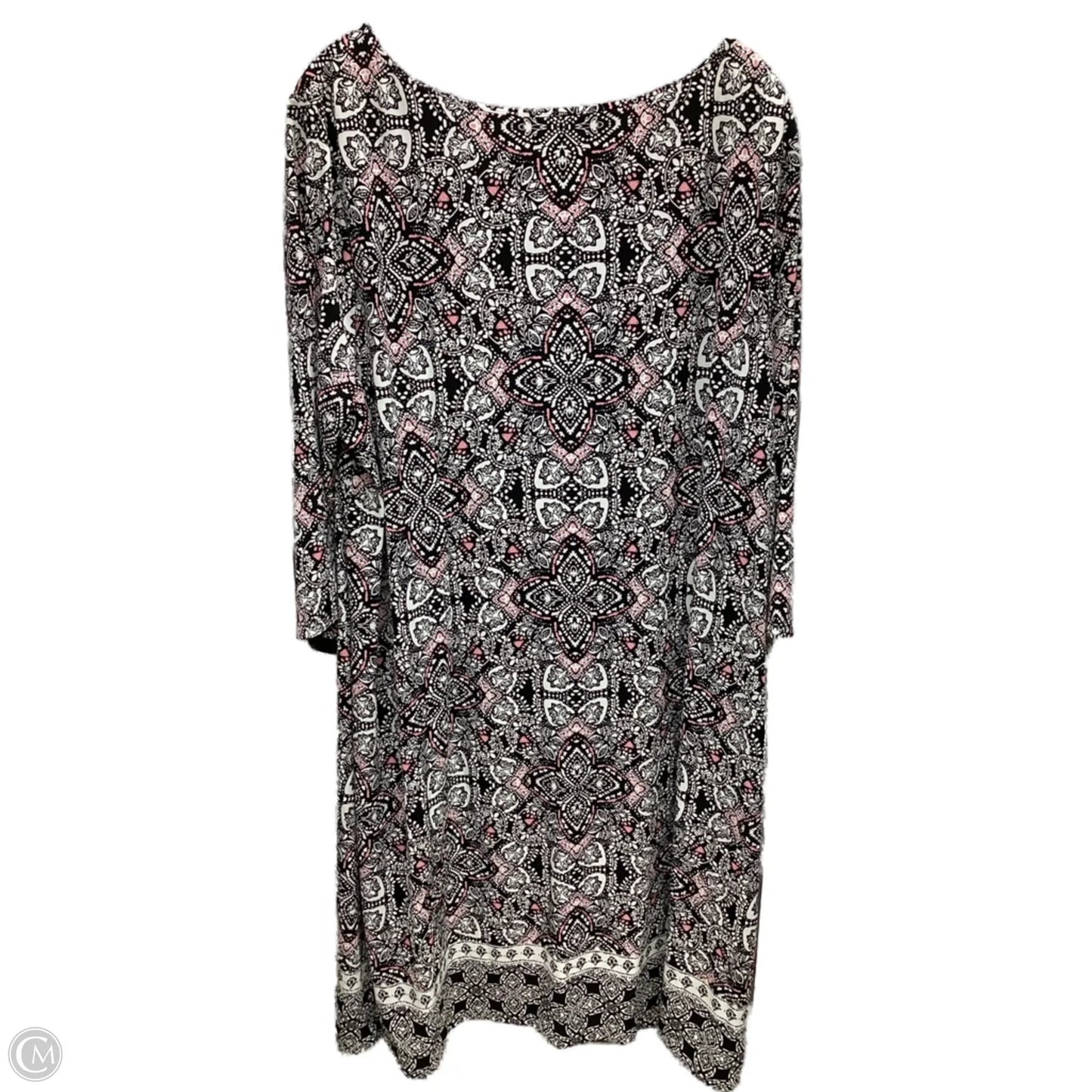 Dress Casual Midi By Roz And Ali In Multi-colored, Size: 3x