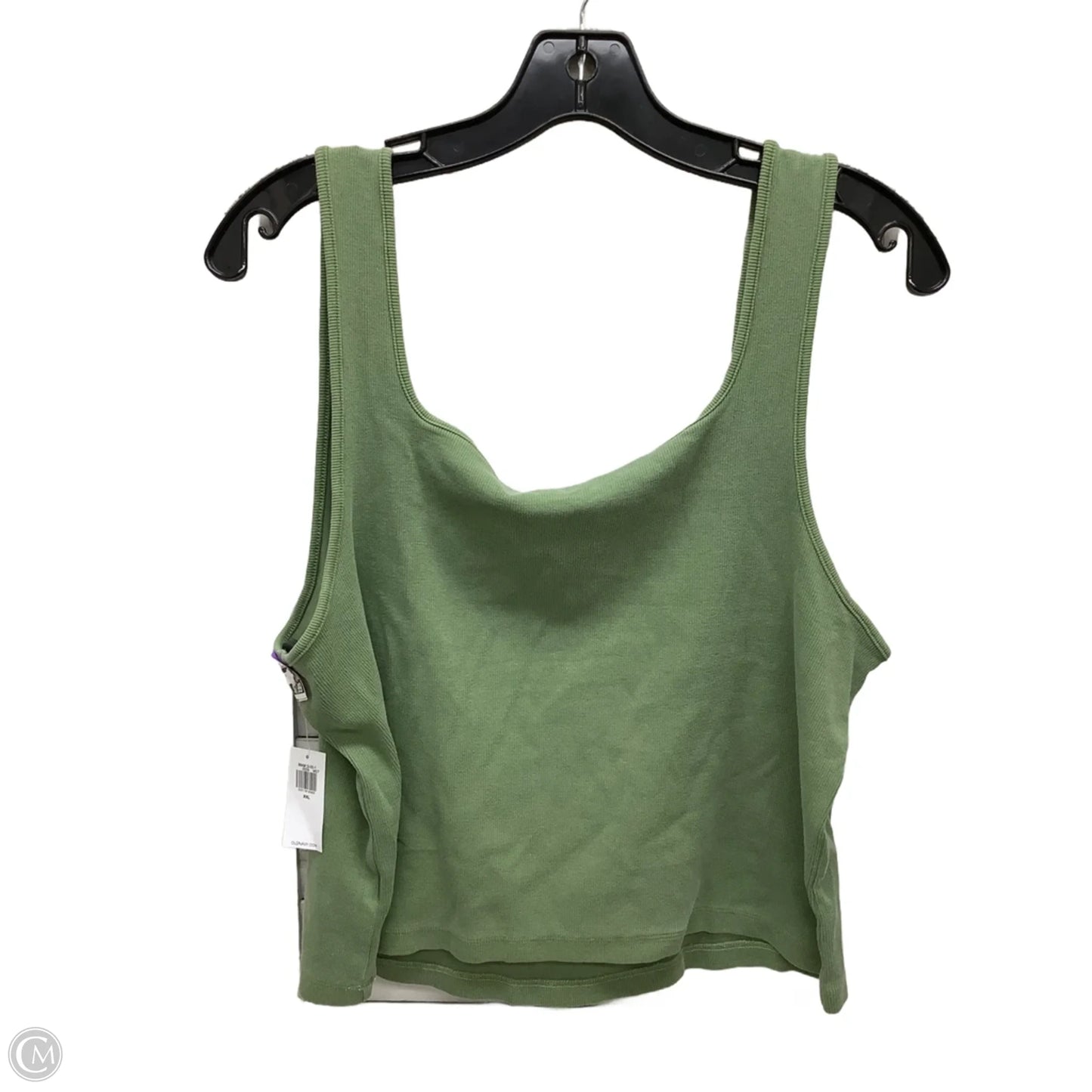 Top Sleeveless By Old Navy In Green, Size: Xxl