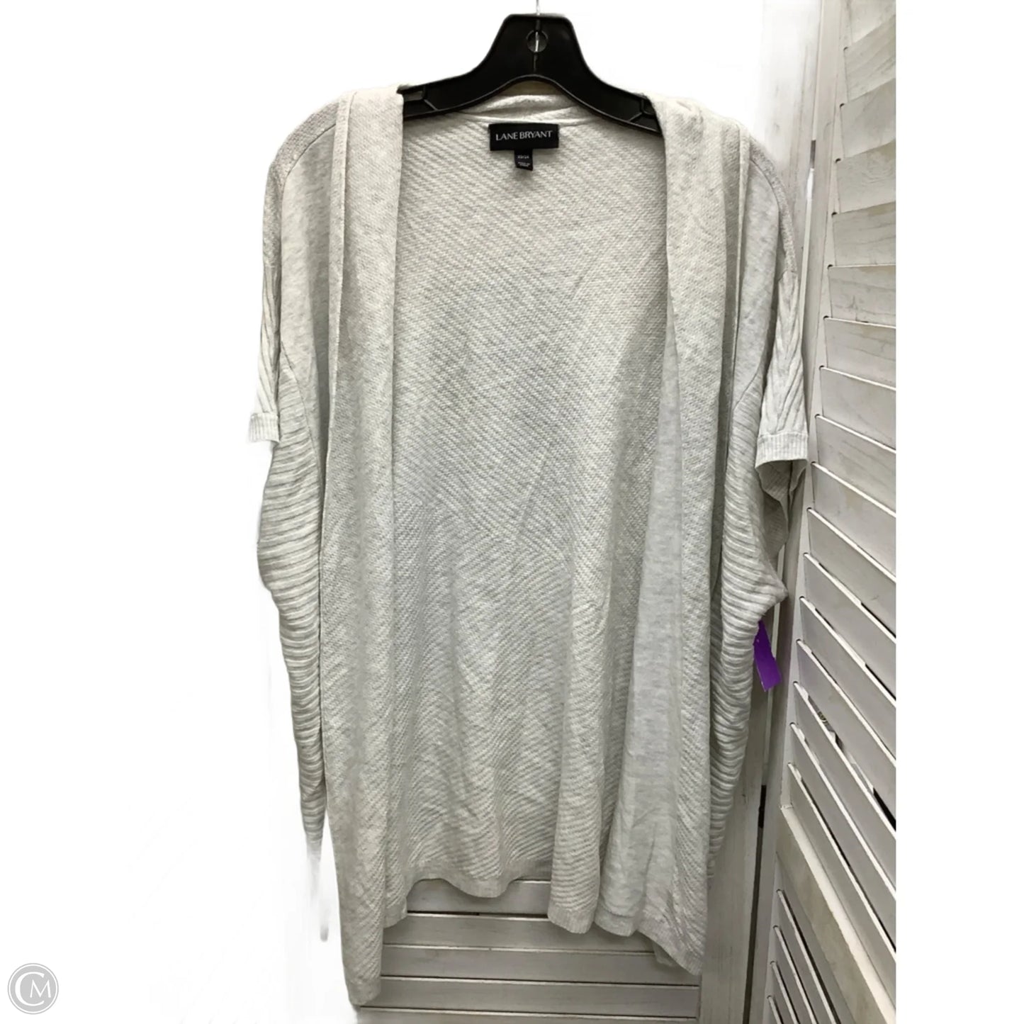 Cardigan By Lane Bryant In Ivory, Size: 22