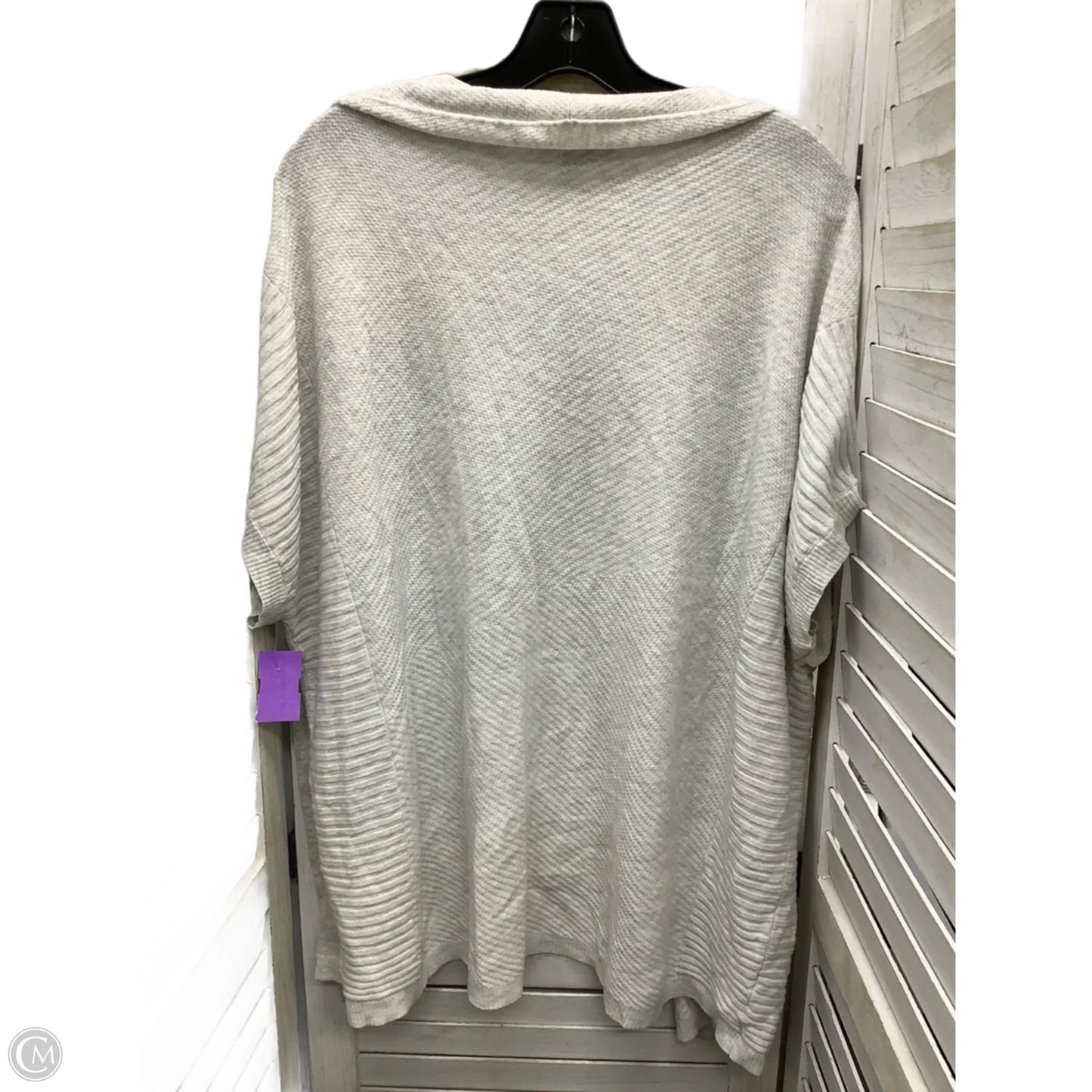 Cardigan By Lane Bryant In Ivory, Size: 22