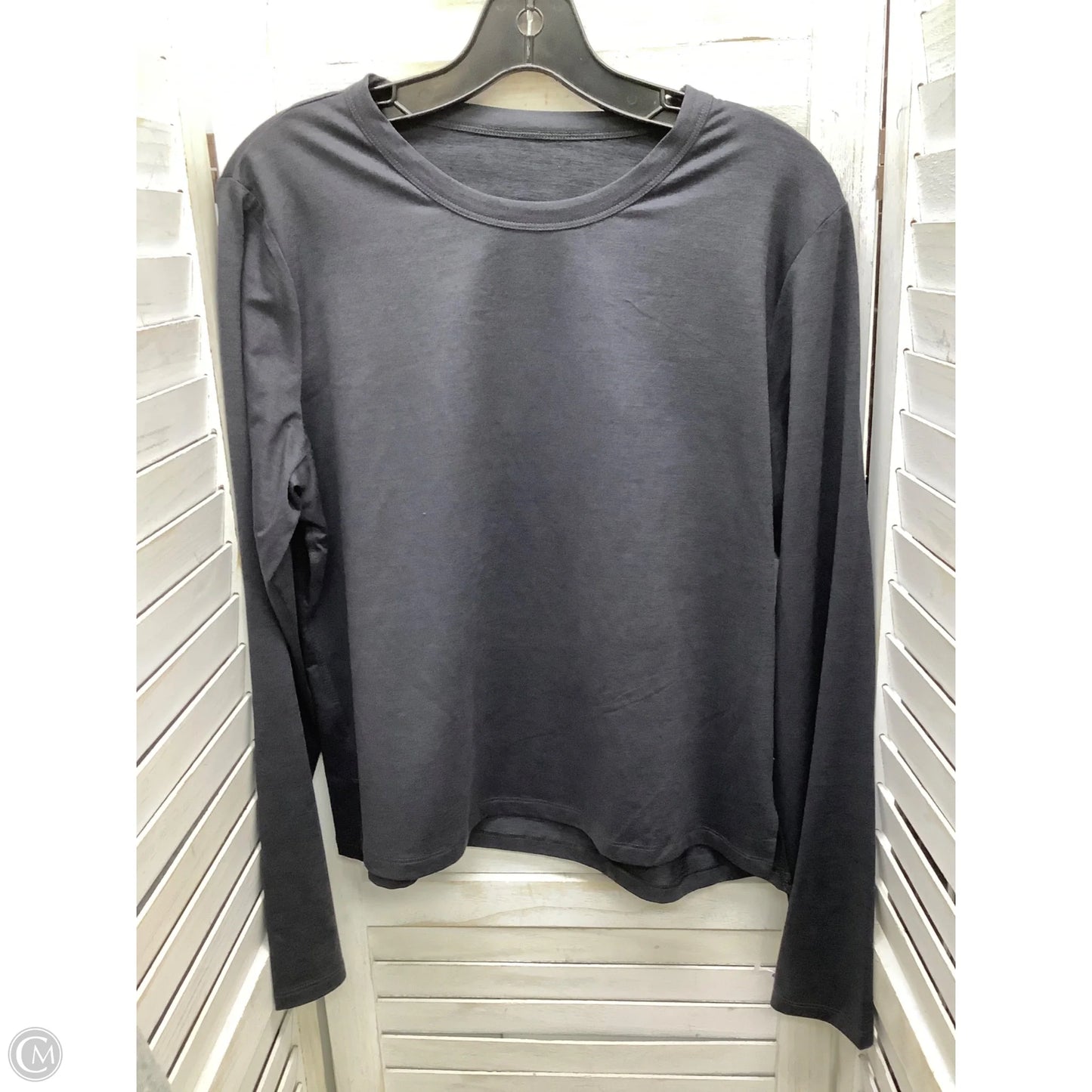 Top Long Sleeve By All In Motion In Grey, Size: L