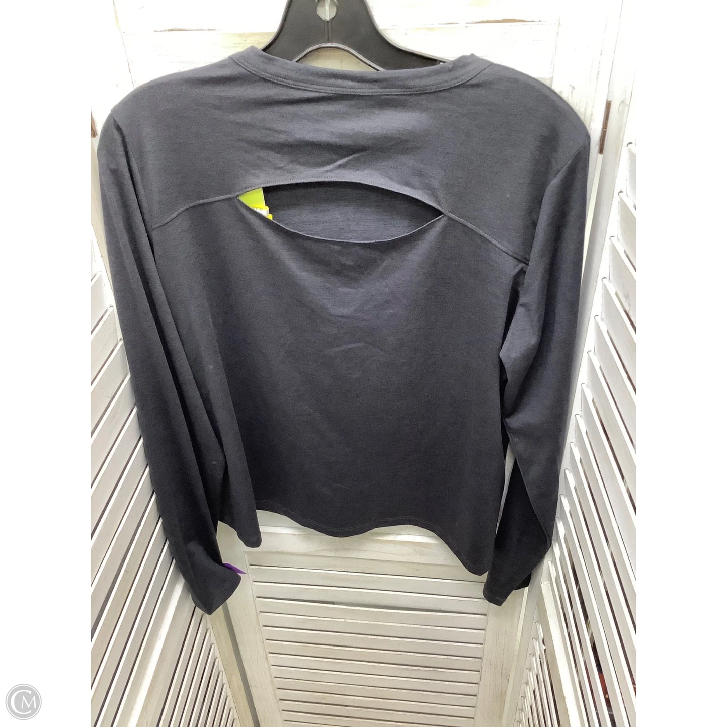 Top Long Sleeve By All In Motion In Grey, Size: L