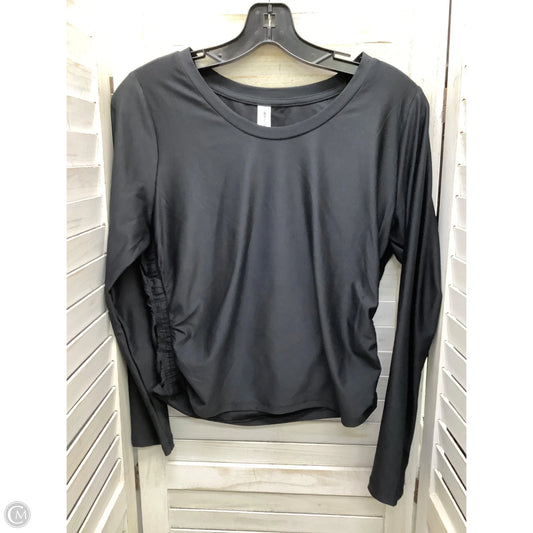 Top Long Sleeve By All In Motion In Black, Size: M