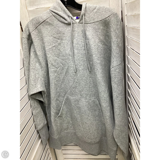 Sweatshirt Hoodie By Joy Lab In Grey, Size: S