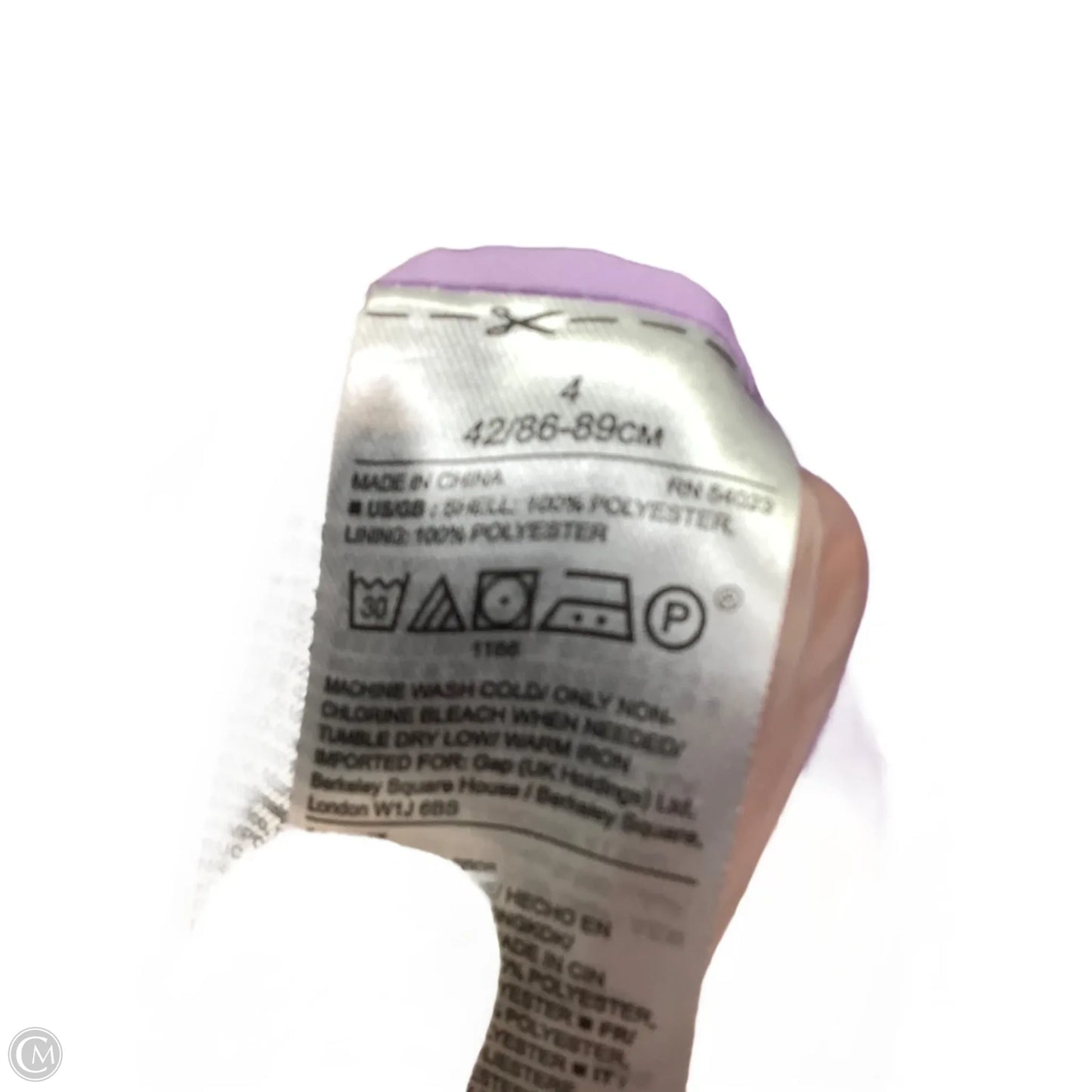 Dress Casual Midi By Banana Republic In Mauve, Size: 4