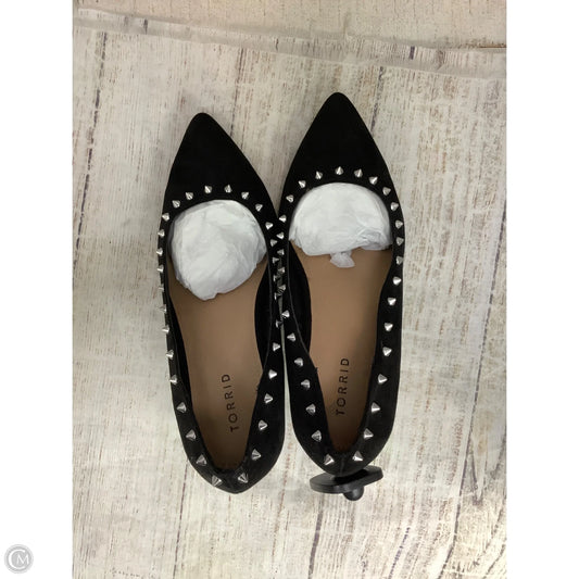 Shoes Heels Kitten By Torrid In Black, Size: 11
