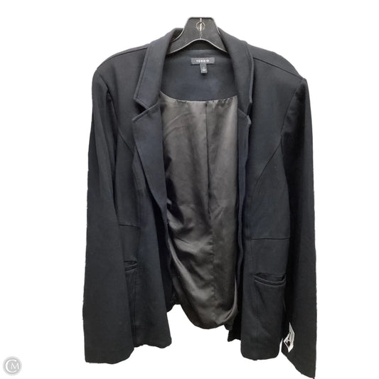 Blazer By Torrid In Black, Size: 2x