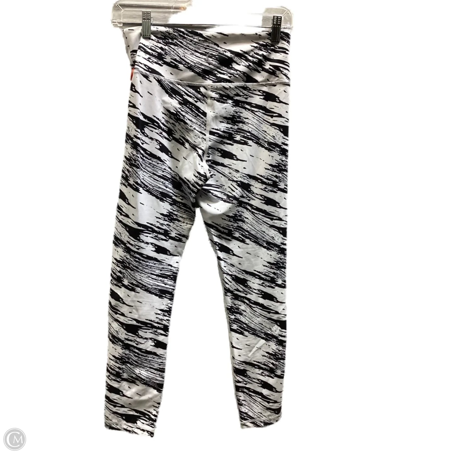 Athletic Leggings By Zyia In Black & White, Size: 6