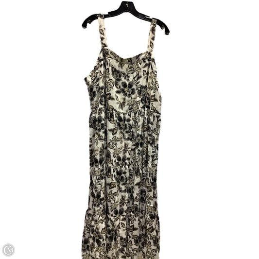 Dress Casual Maxi By Old Navy In Floral Print, Size: Xl