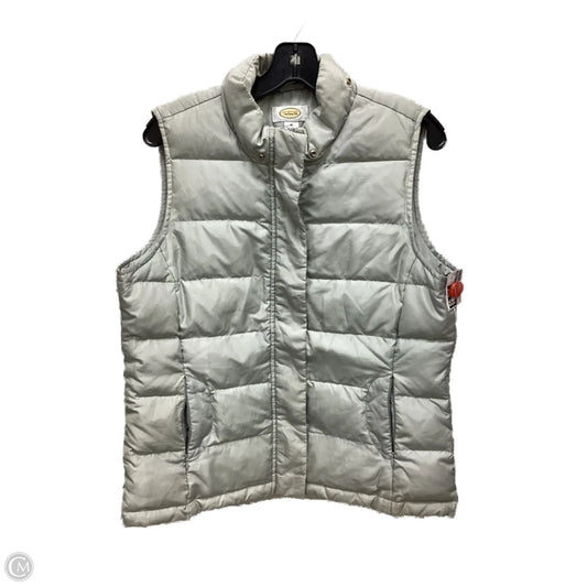 Vest Puffer & Quilted By Talbots In Grey, Size: M