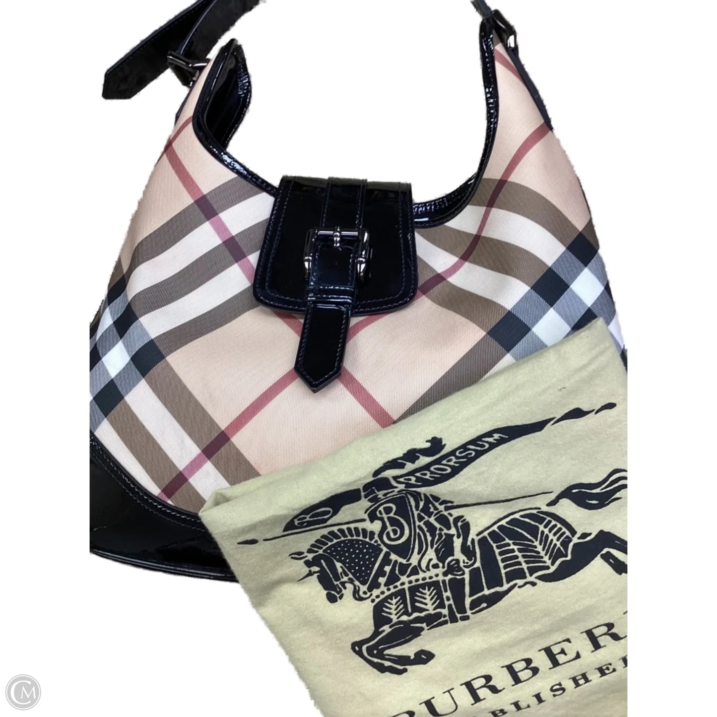 Handbag Luxury Designer By Burberry, Size: Large
