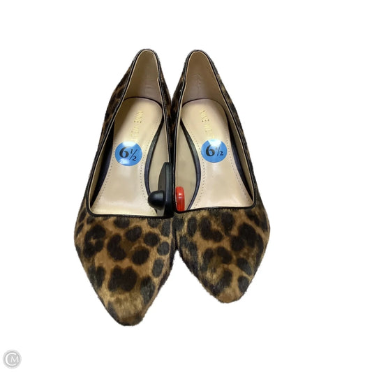 Shoes Heels Stiletto By Nine West In Animal Print, Size: 6.5
