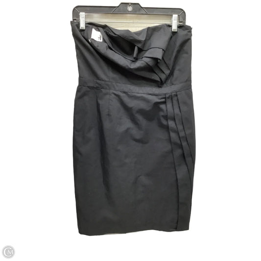Dress Casual Midi By Loft In Black, Size: 8