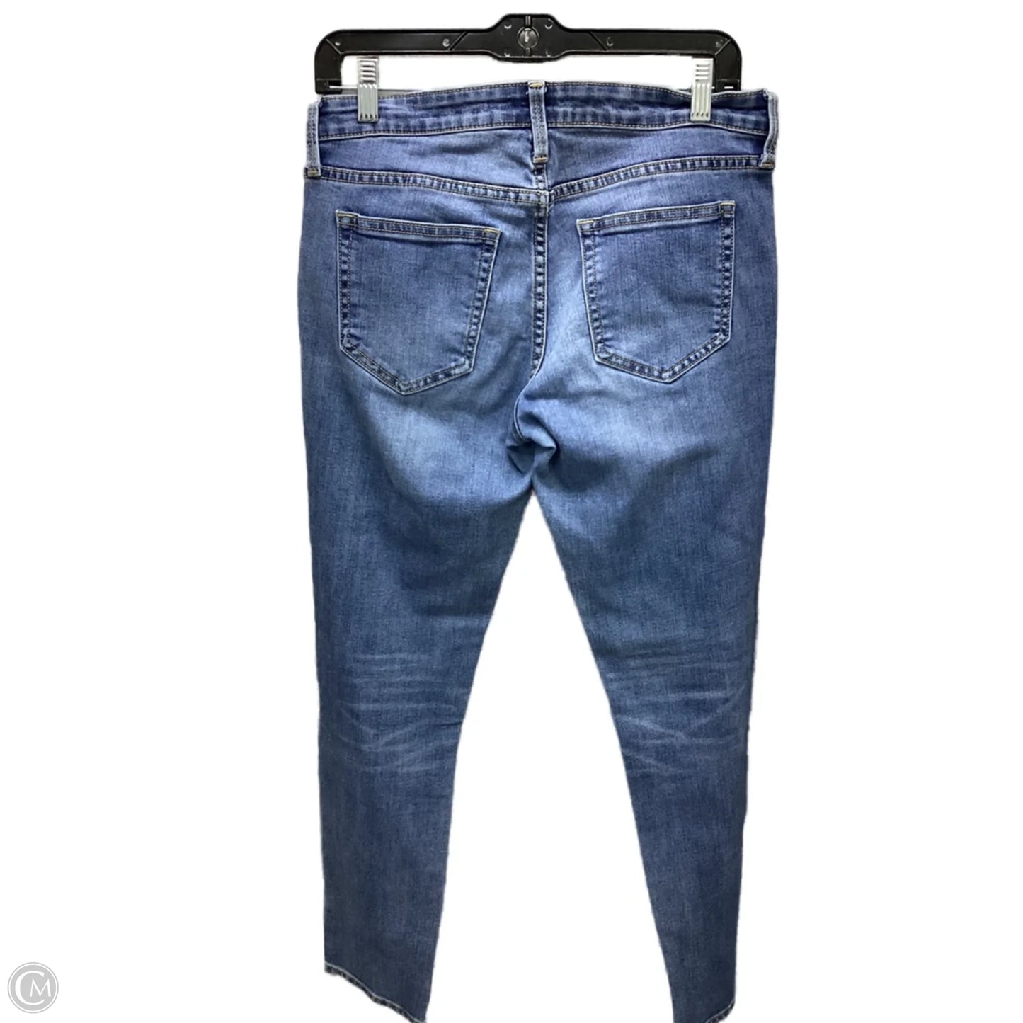 Jeans Skinny By Gap In Blue Denim, Size: 4