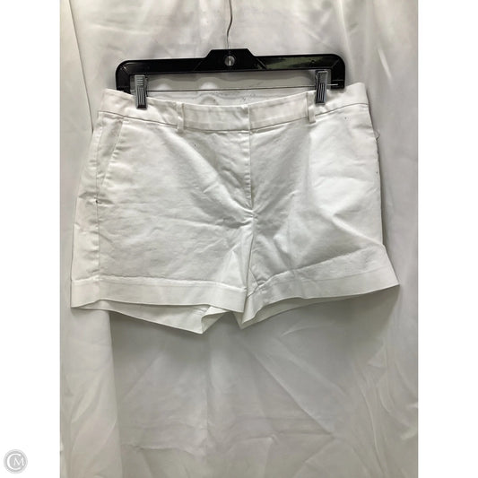 Shorts Designer By Michael Kors In White, Size: 12
