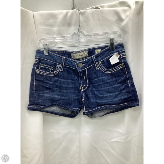 Shorts By Clothes Mentor In Blue Denim, Size: 4