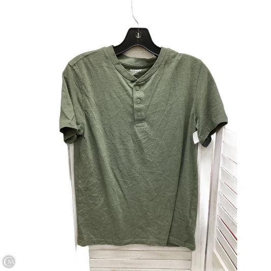 Top Short Sleeve By Old Navy In Green, Size: Xs