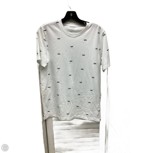 Top Short Sleeve By Old Navy In White, Size: Xs