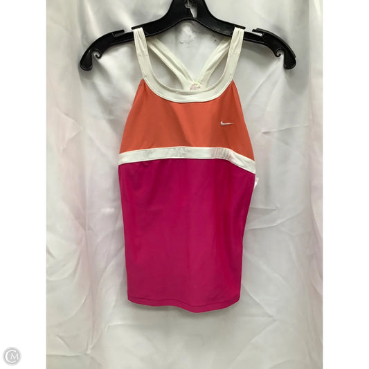 Athletic Tank Top By Nike In Multi-colored, Size: L