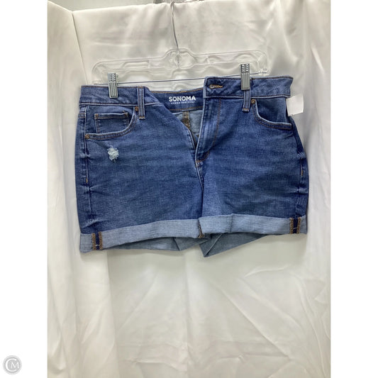 Shorts By Sonoma In Blue Denim, Size: 10