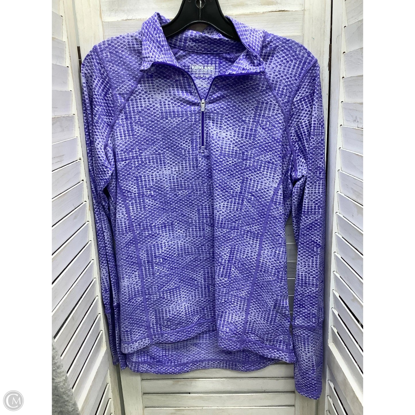 Athletic Jacket By Kirkland In Blue, Size: M