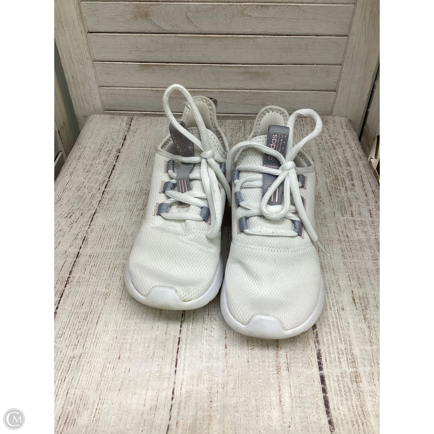 Shoes Athletic By Adidas In White, Size: 5.5