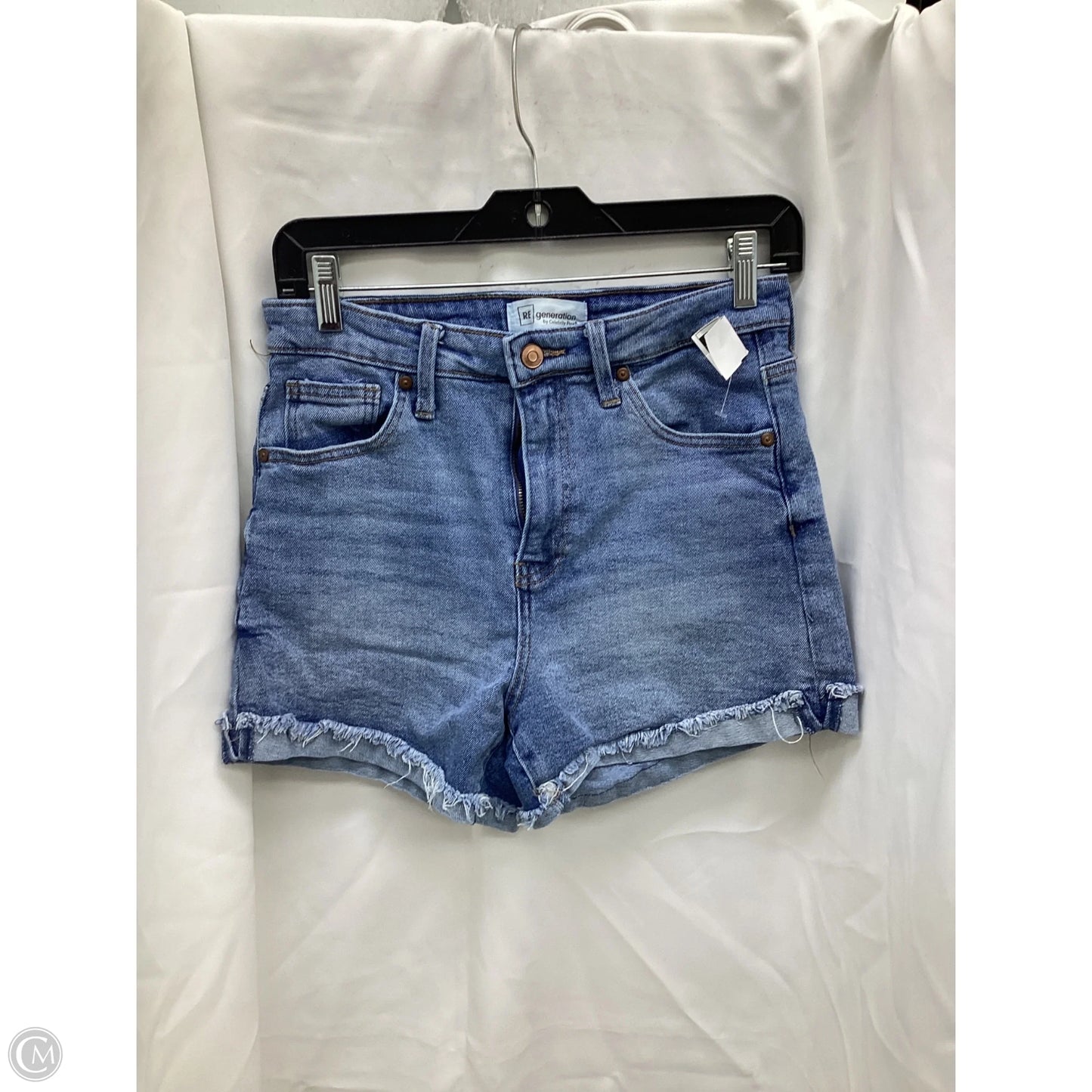 Shorts By Clothes Mentor In Blue Denim, Size: 12
