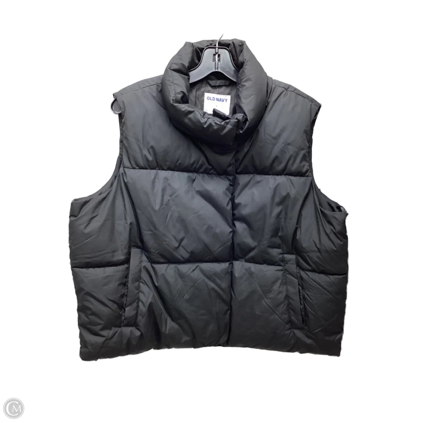 Vest Puffer & Quilted By Old Navy In Black, Size: L