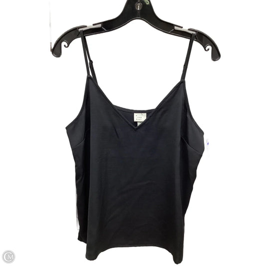 Top Sleeveless By A New Day In Black, Size: M