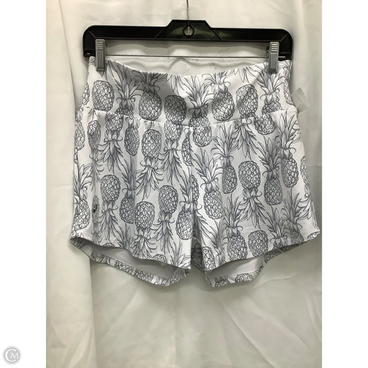 Athletic Shorts By Clothes Mentor In White, Size: M