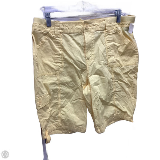 Shorts By St Johns Bay In Yellow, Size: 12