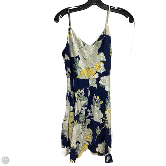 Dress Casual Midi By Gap In Floral Print, Size: S