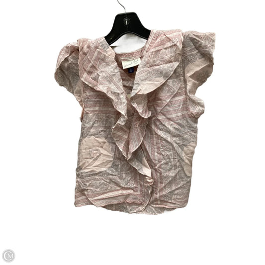 Top Short Sleeve By Universal Thread In Multi-colored, Size: Xs