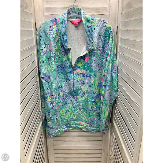Top Long Sleeve Designer By Lilly Pulitzer In Multi-colored, Size: Xxl