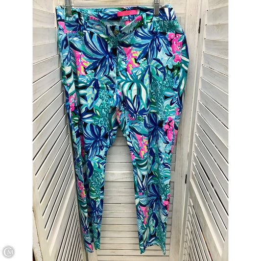 Pants Designer By Lilly Pulitzer In Multi-colored, Size: 14
