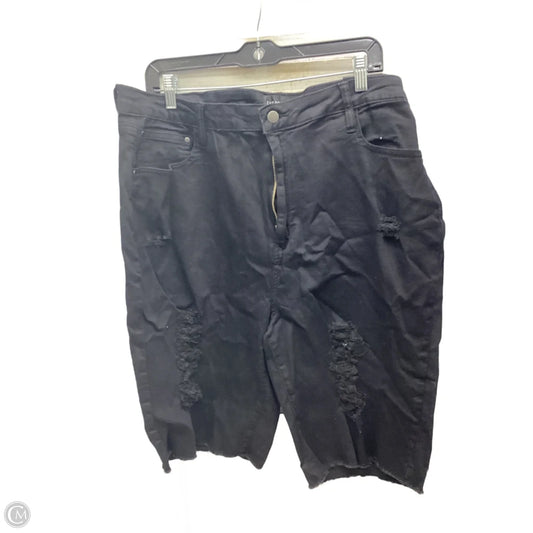 Shorts By Fashion Nova In Black, Size: 3x